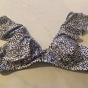 Shein bra with ruffles